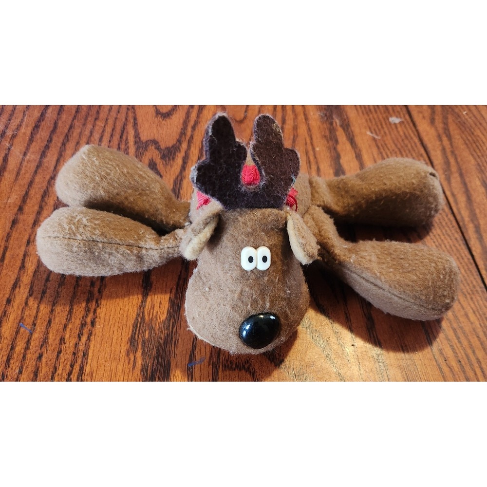 Hallmark vintage Rodney‎ Reindeer Christmas plush decorative stuffed deer 1979